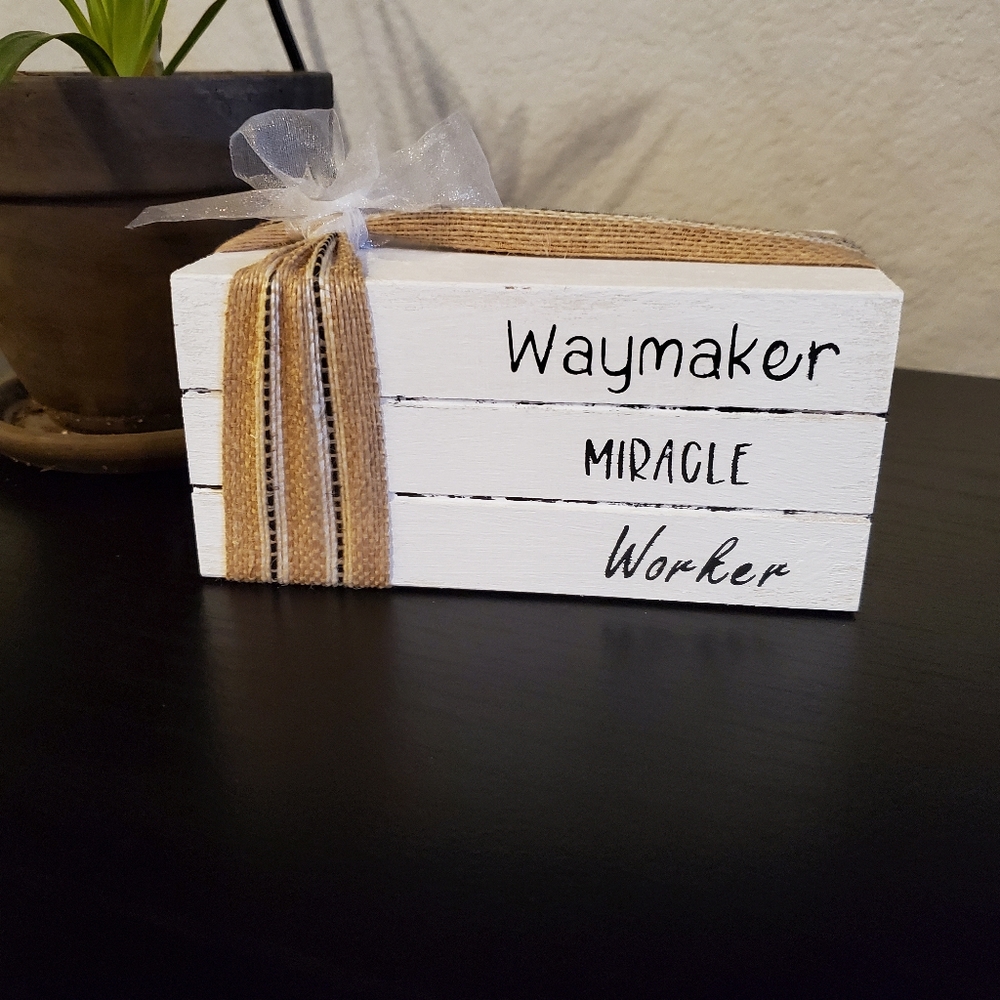 Faux Book Stack - Picture 2 of 6